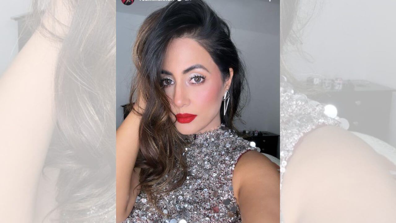 Hina Khan decorated bright dress on glowing skin, fans die for her charming look 17739