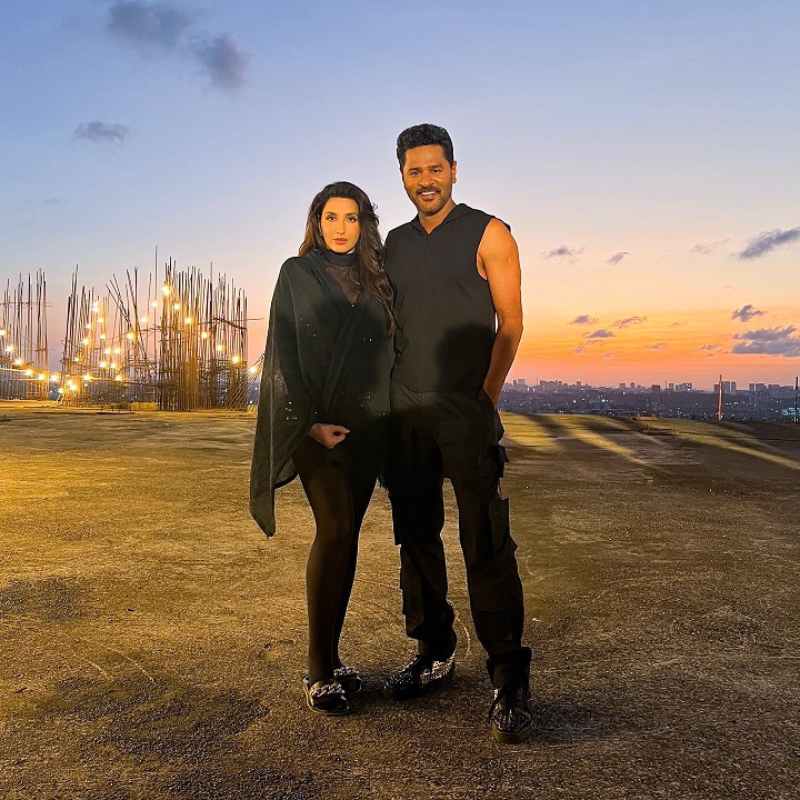Nora Fatehi shares frame with Prabhu Deva 17046