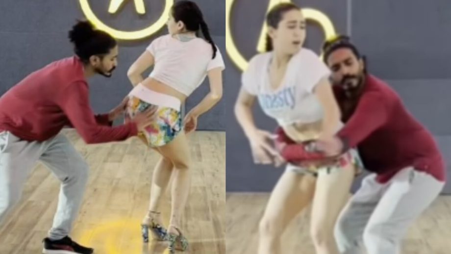Sara Ali Khan का तड़के दार डांस रिहर्सल का वीडियो हुआ वायरल, देखें वीडियो Sara Ali Khan का तड़के दार डांस रिहर्सल का वीडियो हुआ वायरल, देखें वीडियो