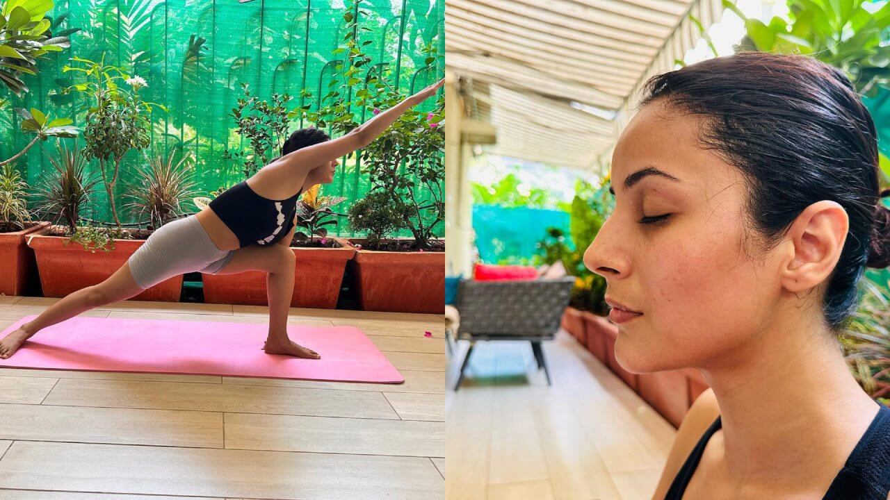 शहनाज गिल के योग आसन ने किया फैंस को प्रभावित
