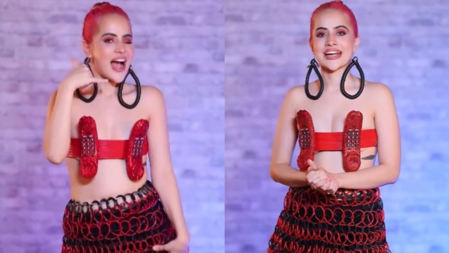 ड्रीम गर्ल 2 के ट्रेलर रिलीज़ से पहले उर्फी जावेद ने ‘दिल का टेलीफोन ड्रेस’ द्वारा सभी की बढ़ाई धड़कनें