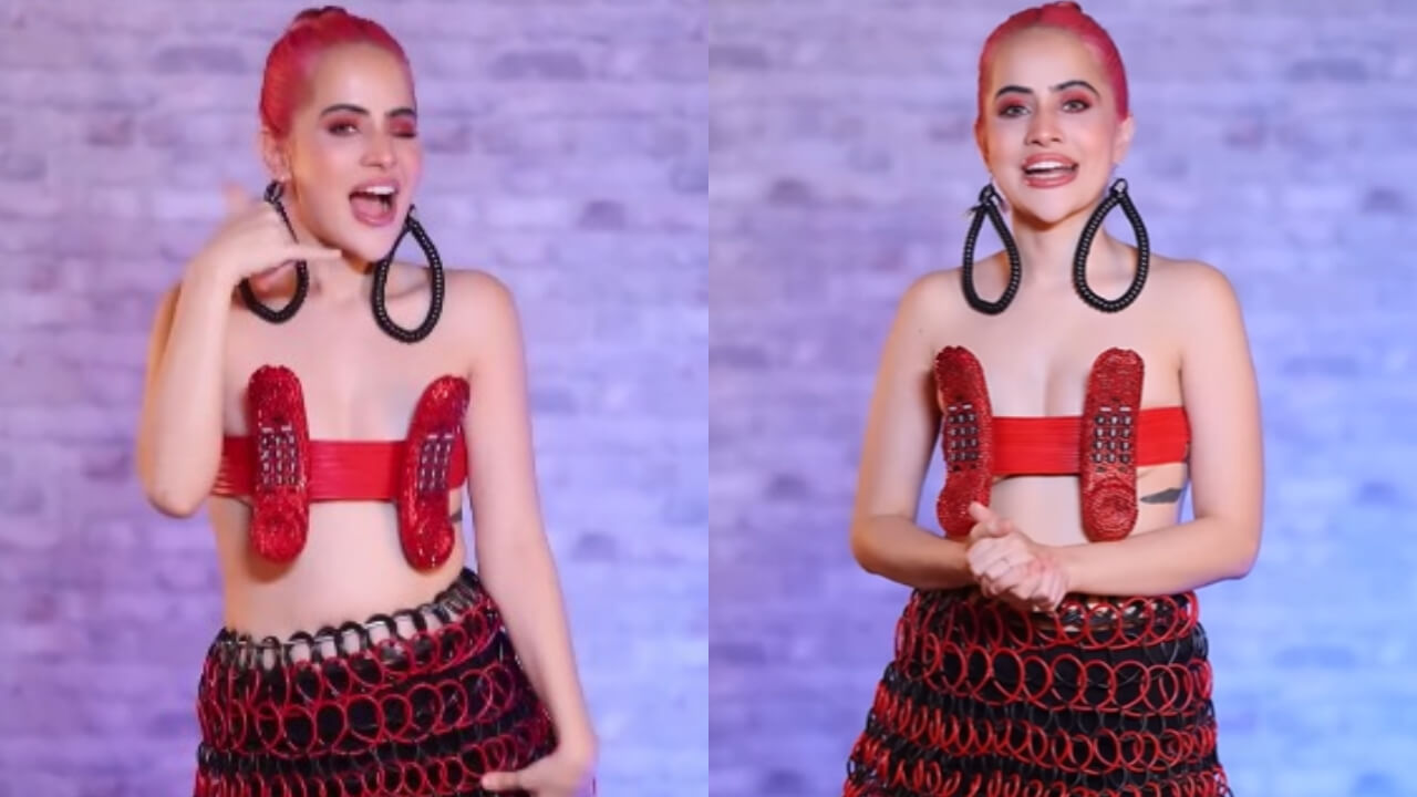 ड्रीम गर्ल 2 के ट्रेलर रिलीज़ से पहले उर्फी जावेद ने ‘दिल का टेलीफोन ड्रेस’ द्वारा सभी की बढ़ाई धड़कनें