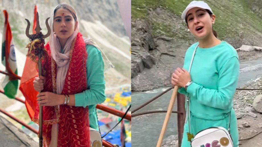 अमरनाथ यात्रा पर निकली सारा अली खान, बाबा बर्फानी का लिया आर्शीवाद अमरनाथ यात्रा पर निकली सारा अली खान, बाबा बर्फानी का लिया आर्शीवाद