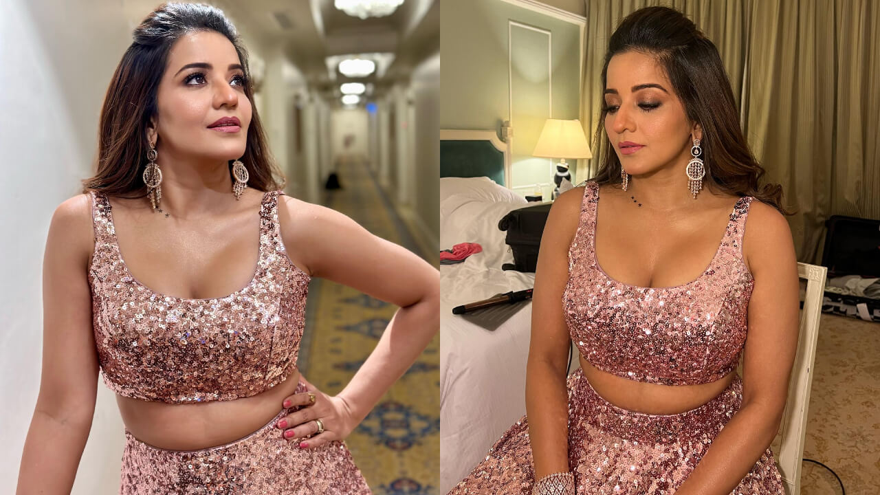 श्रीलंका में चला मोनालिसा के हुस्न का जादू, देखें ग्लैमरस लुक