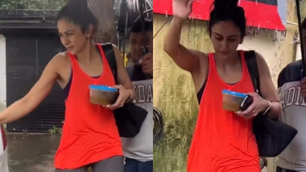 रकुल प्रीत सिंह ने मिडिया कर्मियों को वीडियो लेने से रोका, जाने वजह