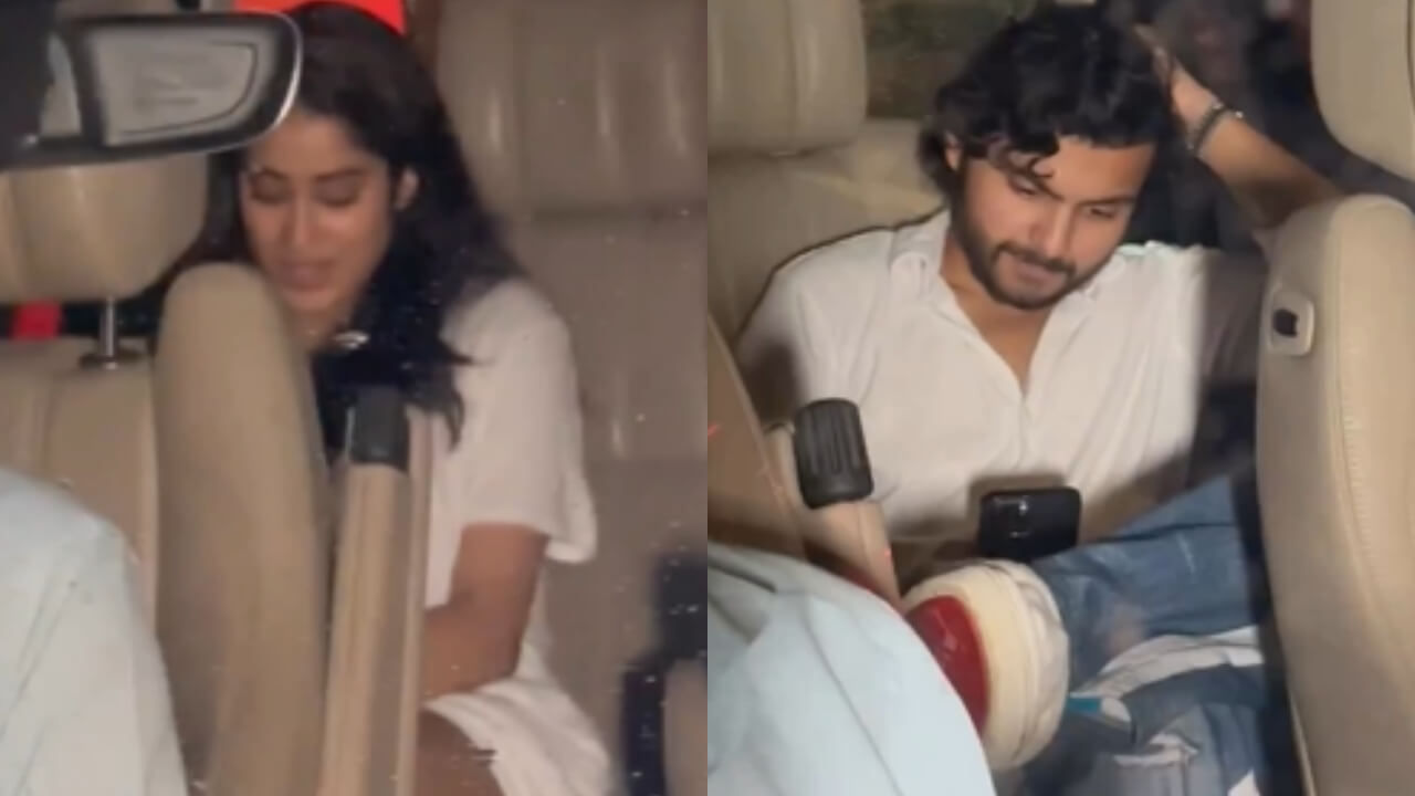 कथित बॉयफ्रेंड शिखर पहाड़ियां के साथ  दिखीं जान्हवी कपूर, यूजर्स ने दी प्रतिक्रिया