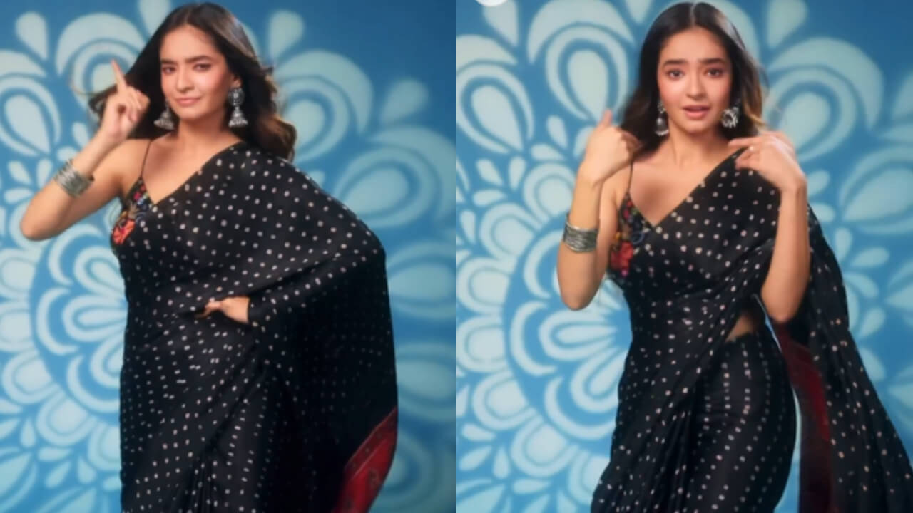 कानों में झुमका पहनकर खूब झूमीं अनुष्का सेन, इतराने वाले डांस पर फैंस हुए मदहोश