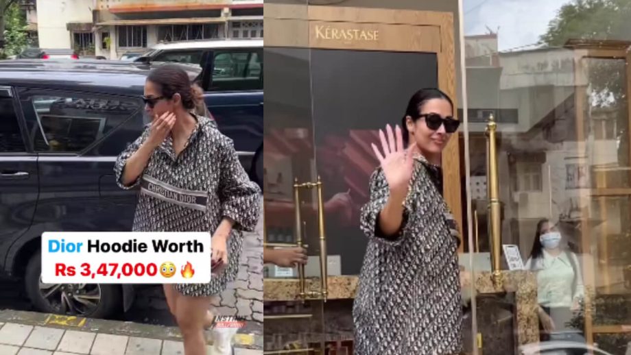 साढ़े तीन लाख का हुडी पहनकर सड़कों पर निकली Malaika Arora, पढ़ें पुरी खबर