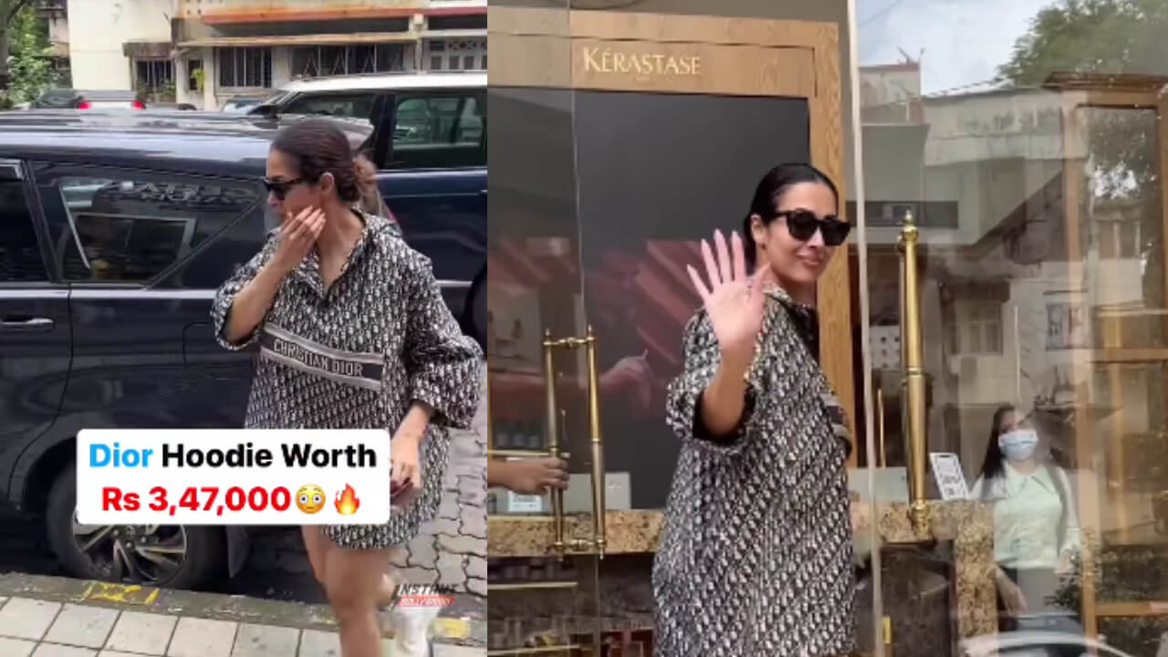 साढ़े तीन लाख का हुडी पहनकर सड़कों पर निकली Malaika Arora, पढ़ें पुरी खबर