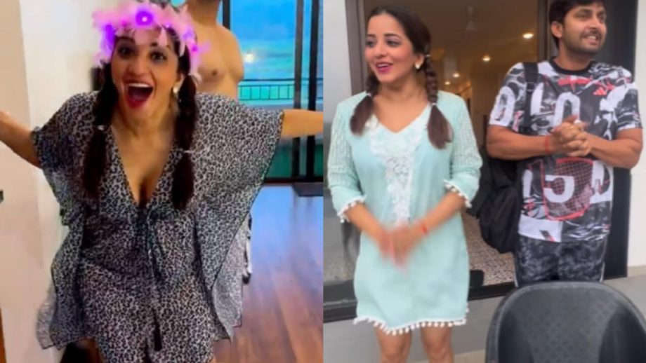 मोनालिसा का जादुई वीडियो हुआ वायरल