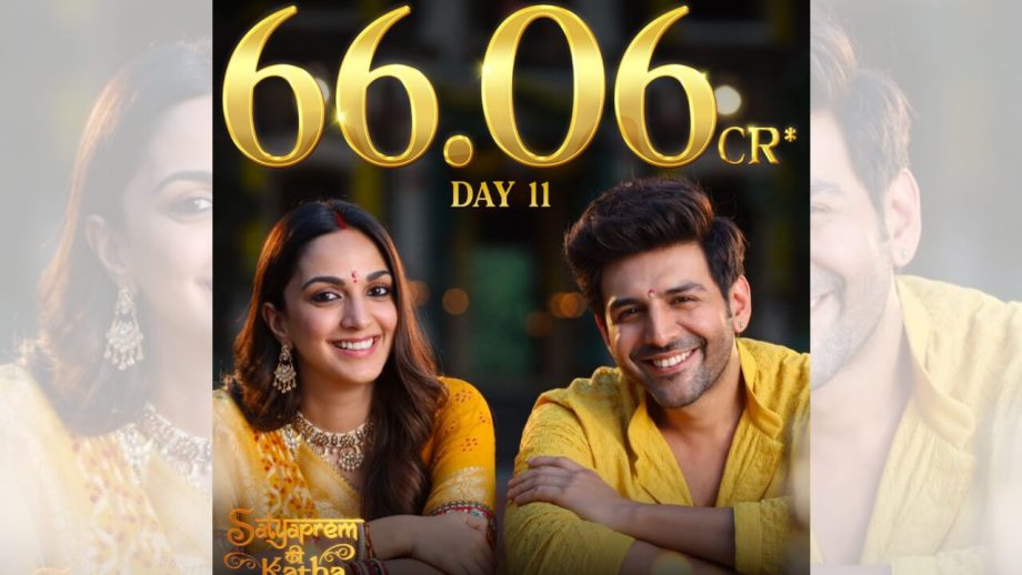 ‘सत्यप्रेम की कथा’ बनी साल की तीसरी सबसे ज्यादा कमाई करने वाली फिल्म, रविवार को 5.25 करोड़ कलेक्शन के साथ फिल्म की कुल कमाई हुई 66.06 करोड़ ‘सत्यप्रेम की कथा’ बनी साल की तीसरी सबसे ज्यादा कमाई करने वाली फिल्म, रविवार को 5.25 करोड़ कलेक्शन के साथ फिल्म की कुल कमाई हुई 66.06 करोड़
