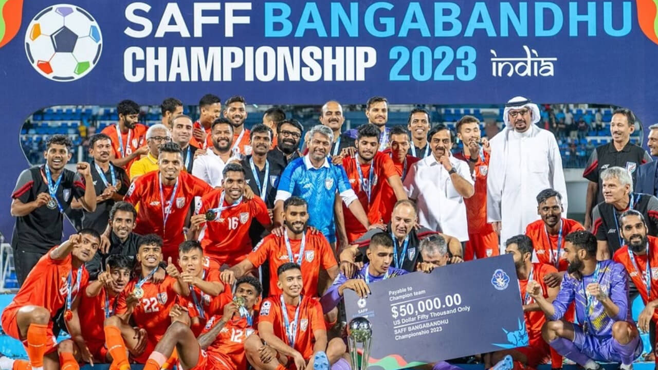 SAFF Championship 2023: टीम इंडिया ने दी कुवैत को करारी मात, ट्विटर द्वारा क्रिकेट जगत ने बरसाया प्यार