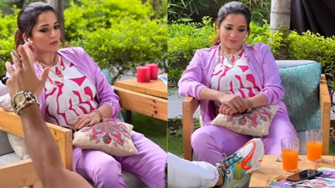 मोनालिसा ने शेयर किया अपने आगामी प्रोजक्ट का बीटीएस वीडियो