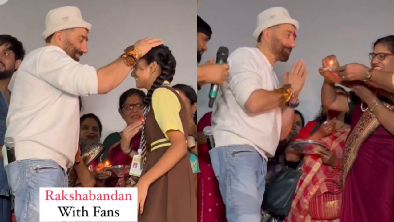 सनी देओल ने अपने फैंस के साथ मनाया  रक्षाबंधन, देखें सबूत