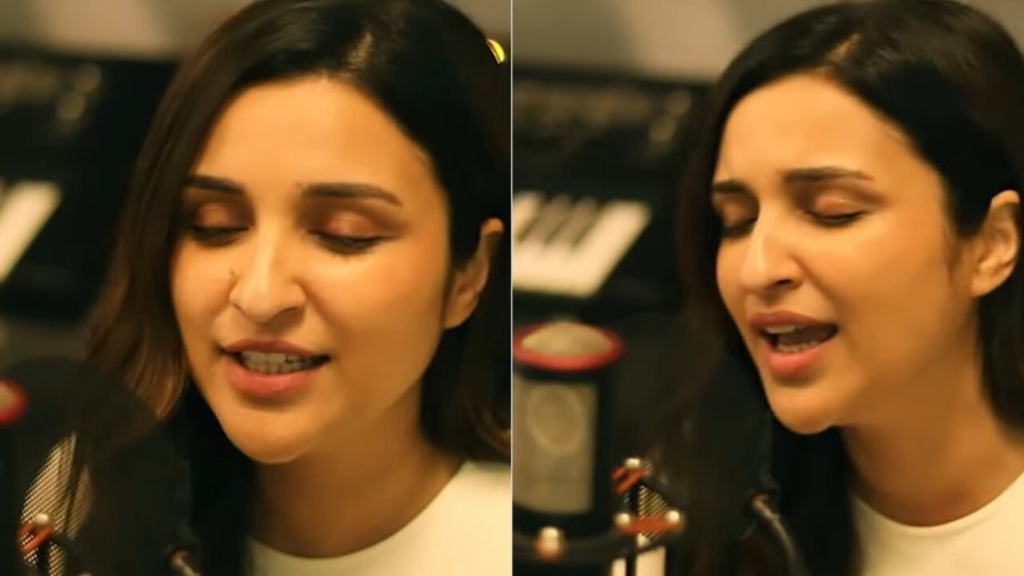 परिणीति चोपड़ा ने अपने सुरीली आवाज से फैंस को किया मोहित, देखें वीडियो परिणीति चोपड़ा ने अपने सुरीली आवाज से फैंस को किया मोहित, देखें वीडियो
