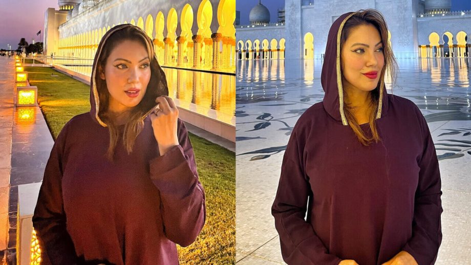 अरब में दिखा बबीता उर्फ मुनमुन दत्ता का ग्लैमर, देखें अनदेखी तस्वीरें