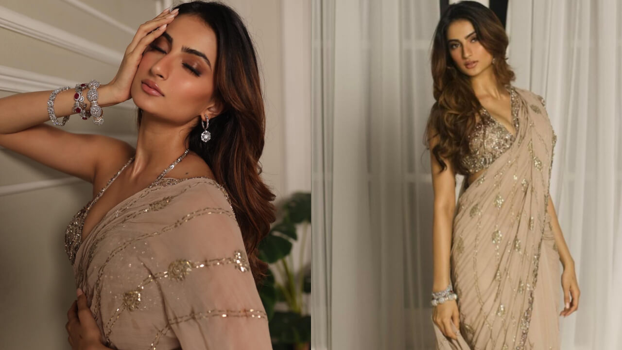 Palak Tiwari ने बदन पर सजाया साड़ी, फैंस की थमीं सांसें