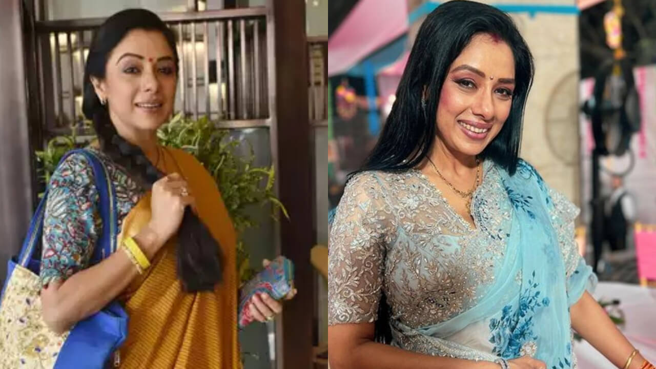 Anupama शो को नजर न लगें इसलिए Rupali Ganguly ने की ये हरकत, देखें सबूत