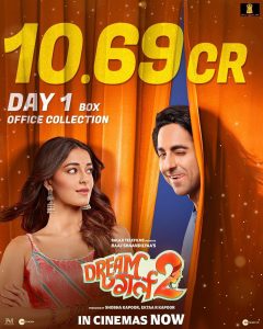 ”Dream Girl 2" ने बॉक्स ऑफिस पर की धमाकेदार एंट्री, पहले दिन बटोरे 10.69 करोड़ रुपए 25991