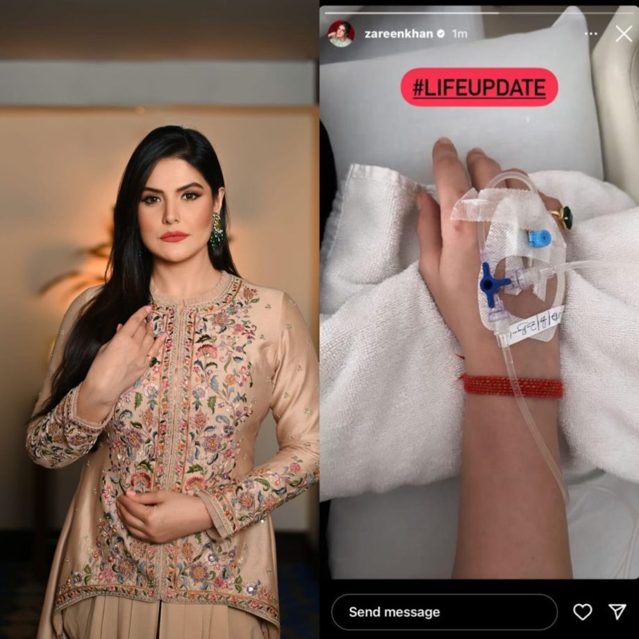 डेंगू के चपेट में आईं Zareen Khan, अस्पताल में हुई भर्ती 24966