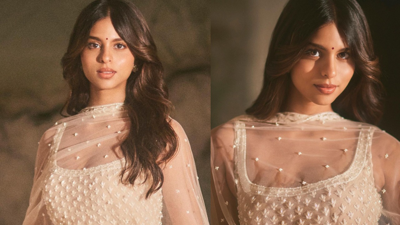 सुहाना खान की आइवरी सलवार सूट लुक ने खींचा जनता का ध्यान, देखें ग्लैमरस अवतार