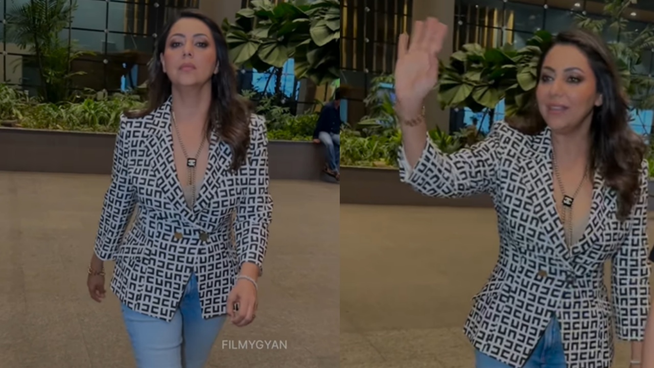 एयरपोर्ट पर गौरी खान के सुपर बॉसी लुक को देखकर सभी हुए दंग, देखें वीडियो