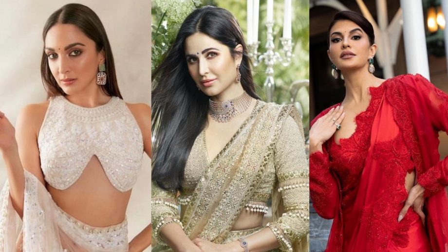 Kiara Advani, Katrina Kaif, और Jacqueliene Fernandez: इन अभिनेत्रियों ने ट्रेंडिंग ब्लाउज डिजाइन में बरपाया कहर