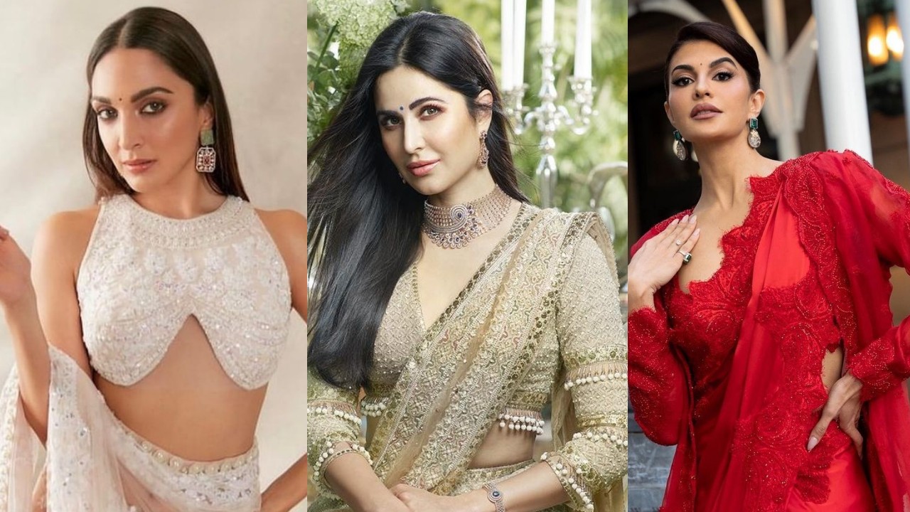 Kiara Advani, Katrina Kaif, और Jacqueliene Fernandez: इन अभिनेत्रियों ने ट्रेंडिंग ब्लाउज डिजाइन में बरपाया कहर