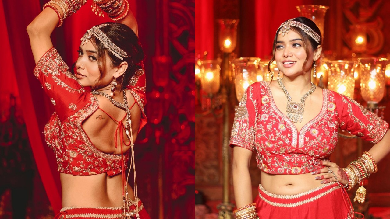 शादी के जोड़े में बिग बॉस गर्ल मनीषा रानी ने लचकाई कमर, फैंस की बढ़ी धड़कनें