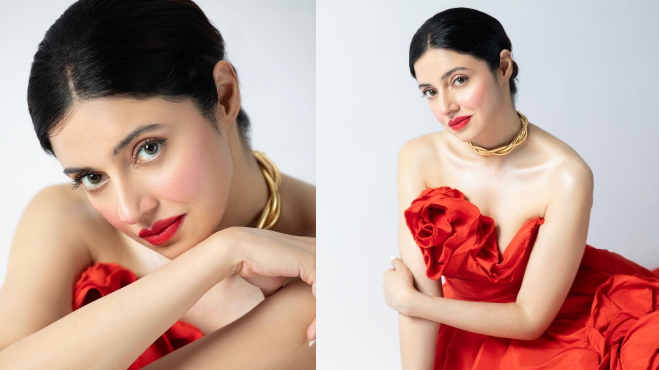 रोज गाउन द्वारा दिव्या खोसला कुमार ने जीता यूजर्स का दिल, जनता ने बरसाया प्यार