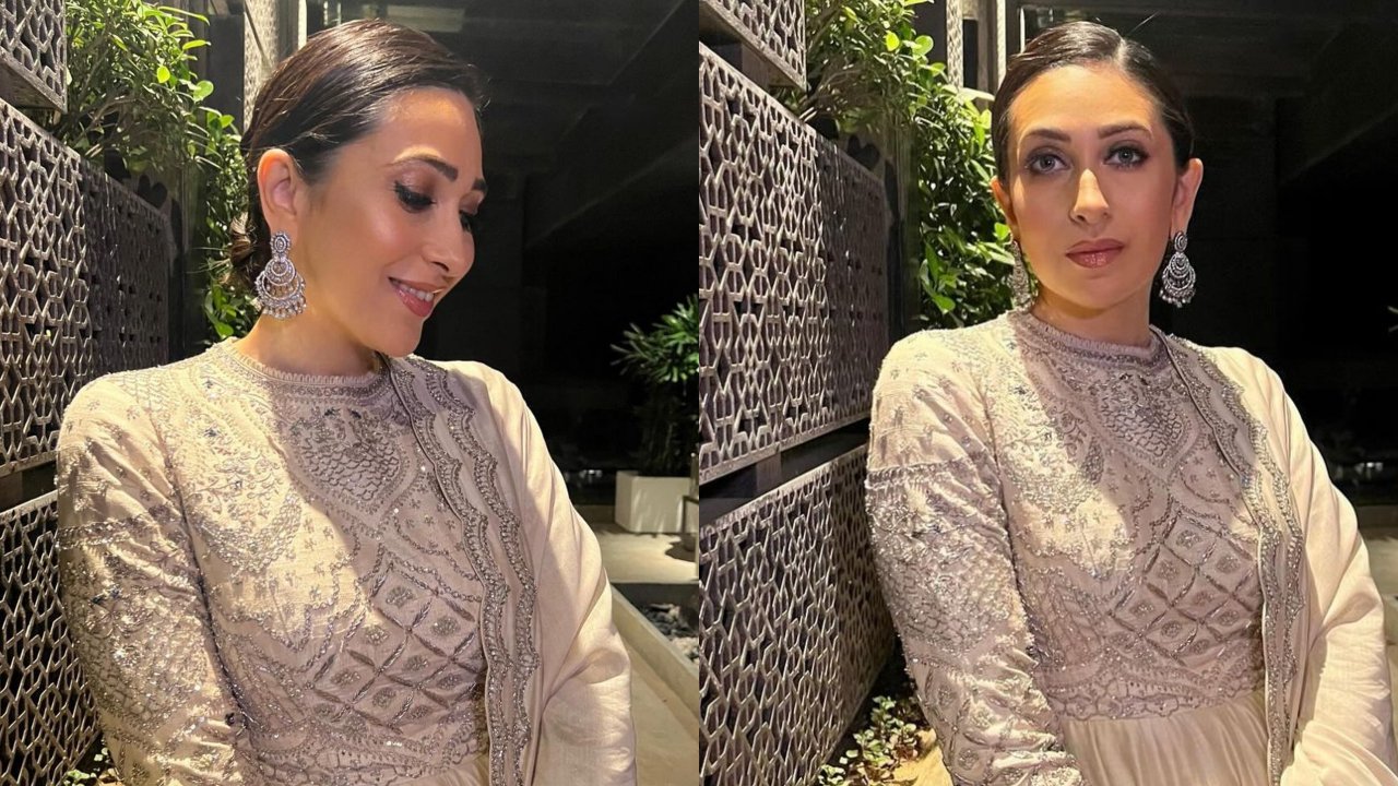 49 की उम्र कहर ढा रही है Karishma Kapoor, अनारकली से किया फैंस को प्रभावित