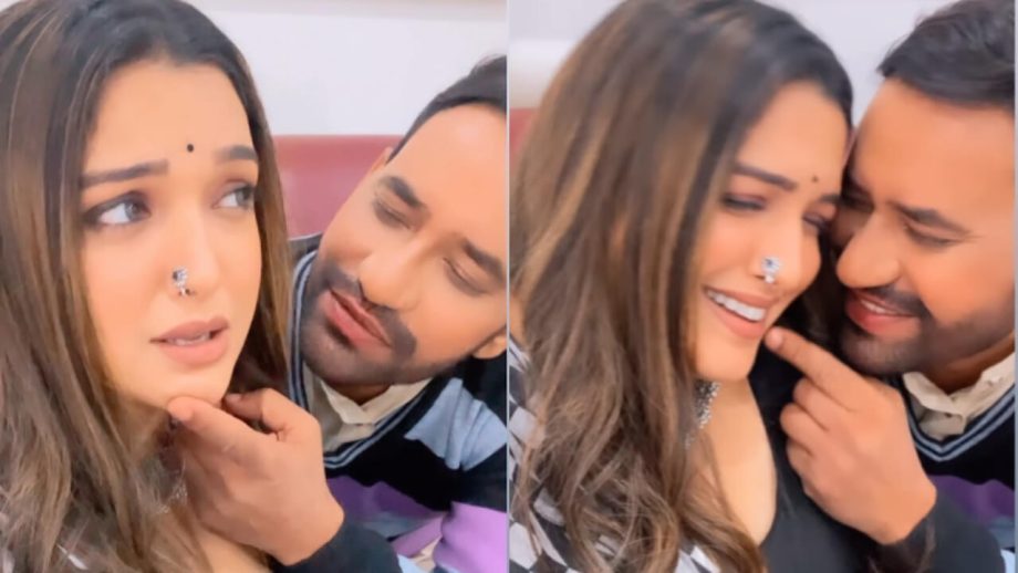 आम्रपाली दुबे के साथ निरहुआ हुआ मग्न, वीडियो ने इंटरनेट पर मचाई धूम