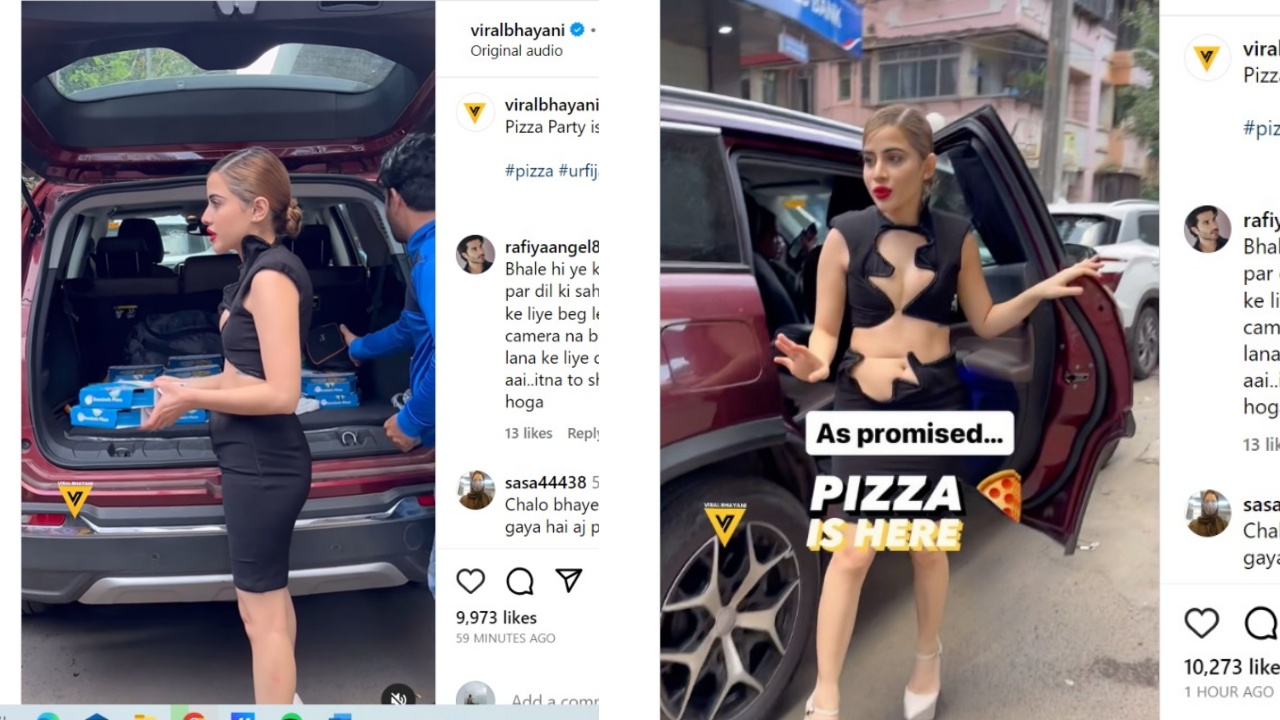 Urfi Javed ने नए लुक के साथ दिखाया दरियादिली, कमेंट में तारीफों की बाढ़