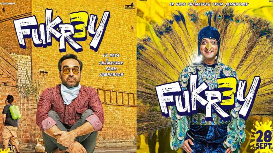 एक्सेल एंटरटेनमेंट ने जारी किया फुकरे 3 से जुगाड़ू बॉयज और भोली पंजाबन का कैरेक्टर पोस्टर