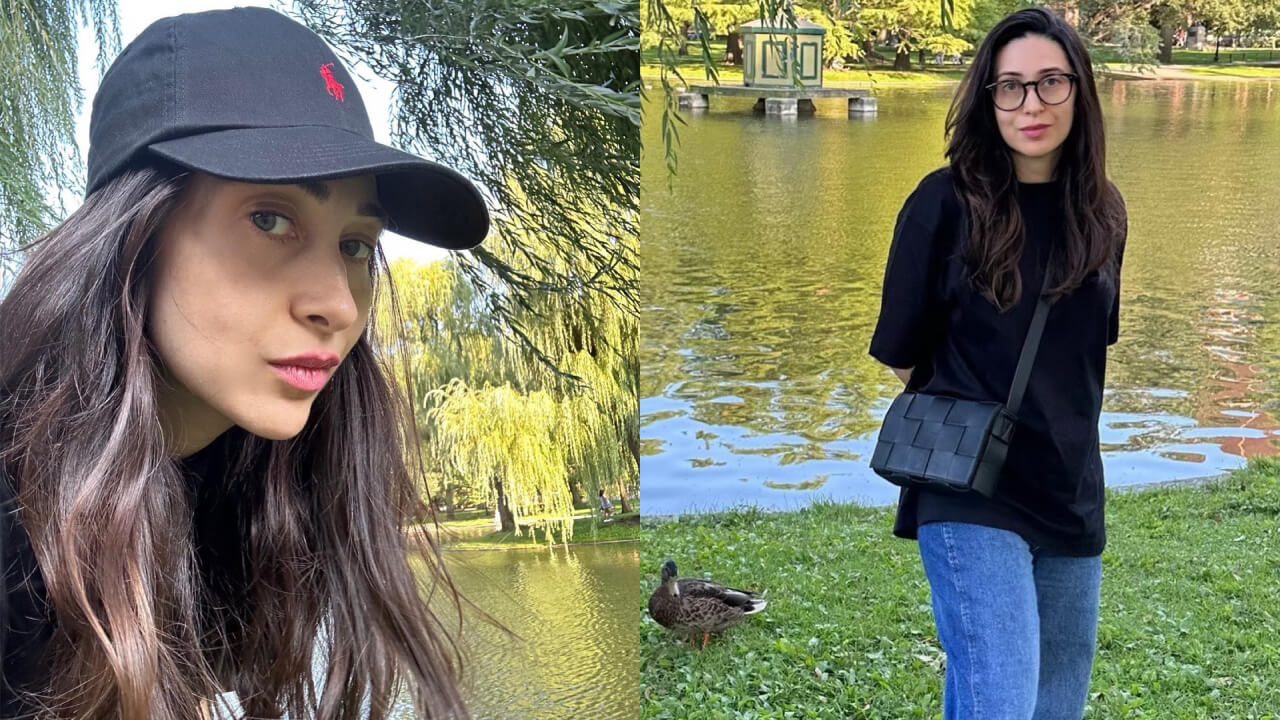 प्रकृति की गोद में दिखा करिश्मा का करिश्मा, देखें तस्वीरें