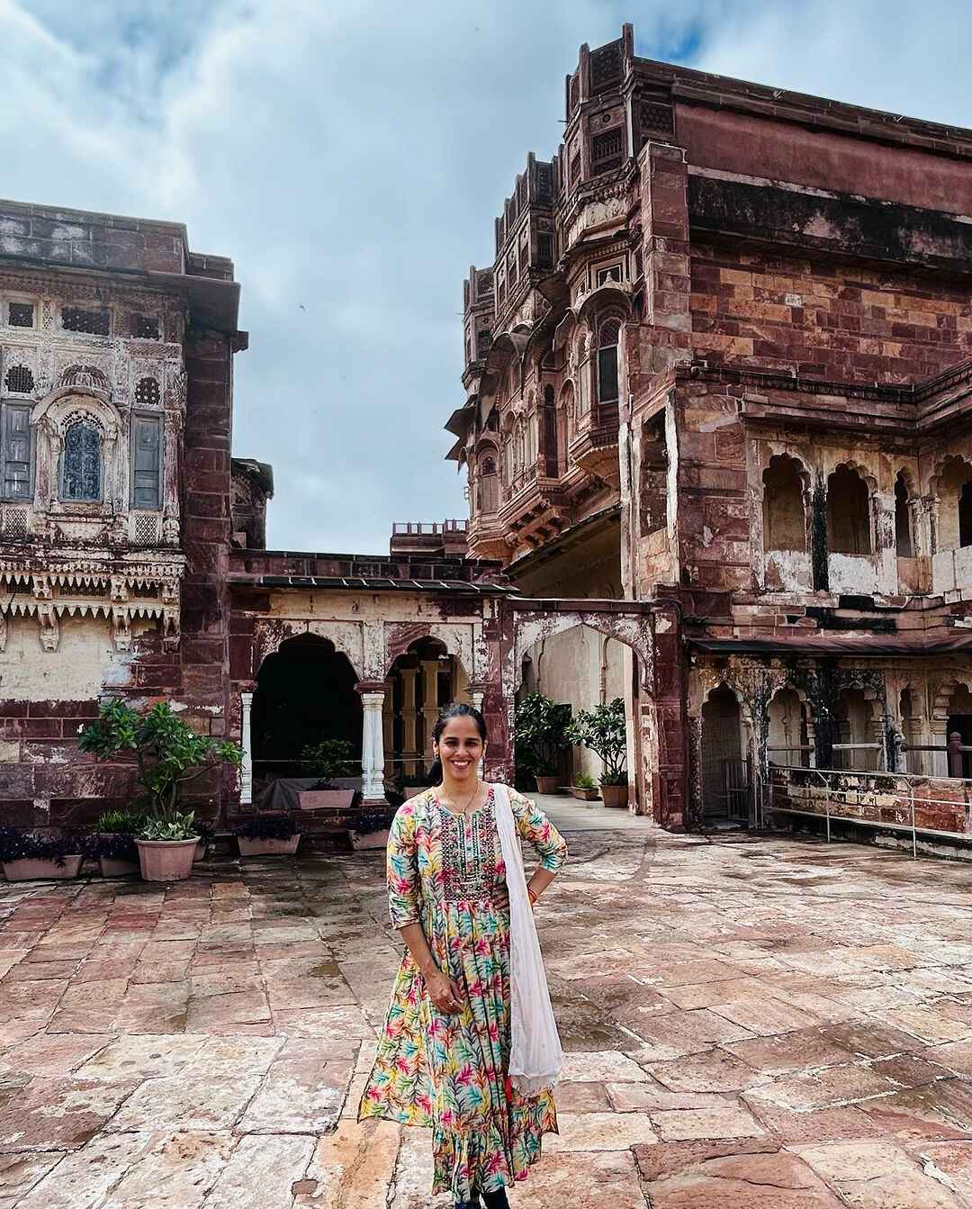 परिवार के साथ राजस्थान के इस किल्ले में छुट्टियां मनाती नजर आई साइना नेहवाल 29484