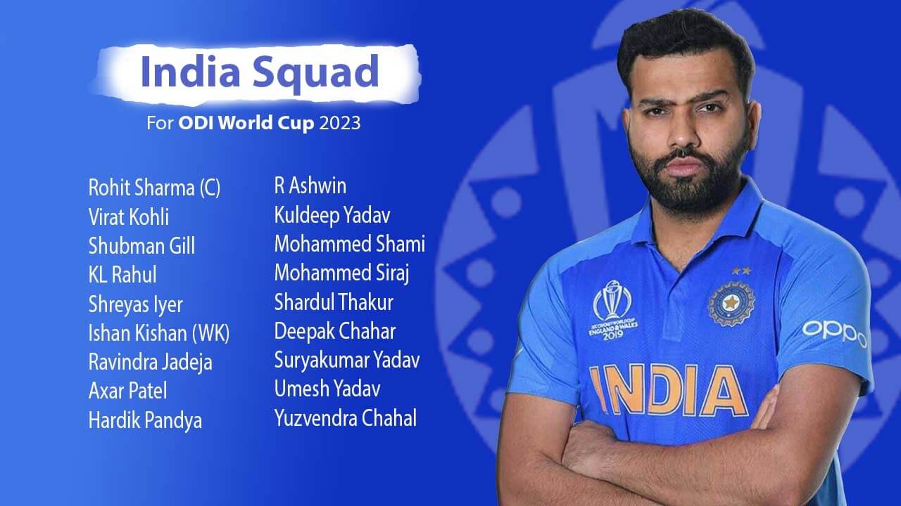BCCI unveils India squad for 2023 Cricket World Cup: केएल राहुल, ईशान किशन की जगह हुईं पक्की; तिलक, सैमसन किए गए बाहर