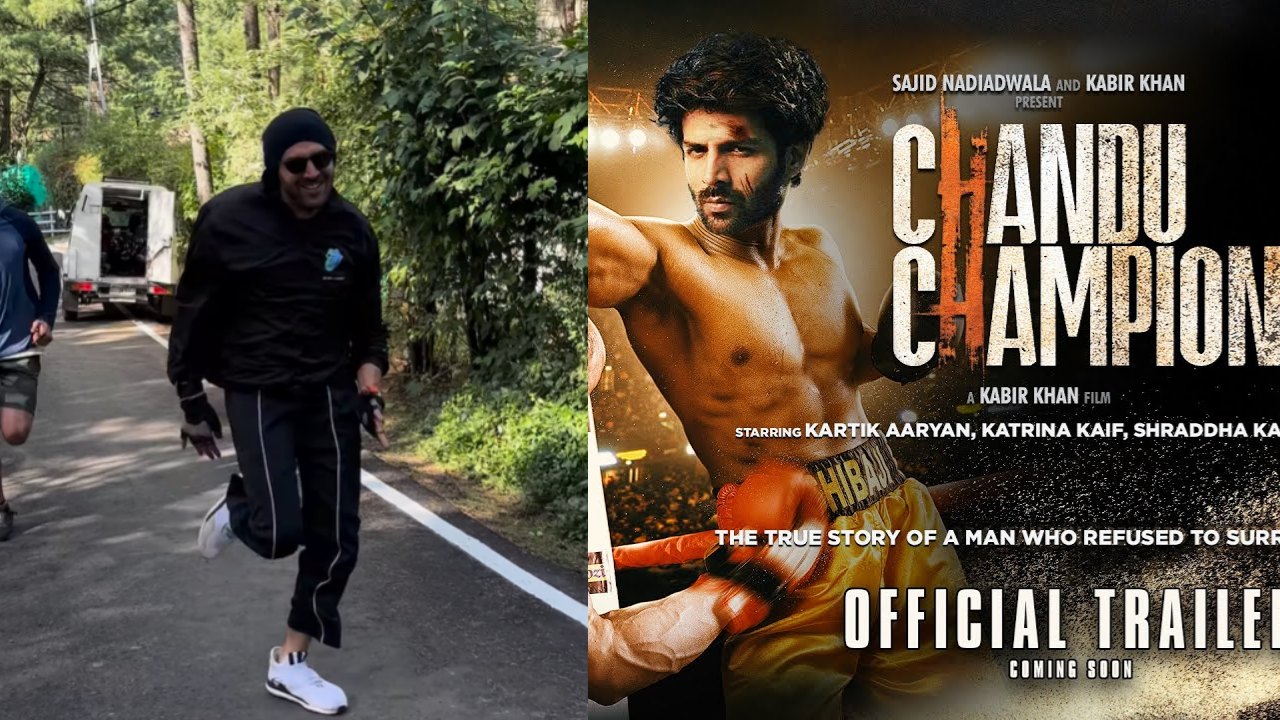 ‘चंदू चैंपियन’ के लिए कार्तिक आर्यन ने की कड़ी मेहनत, देखें सबूत