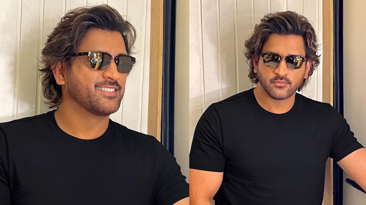 महेंद्र सिंह धोनी के नए लुक पर लड़कियां हुईं फिदा, देखें तस्वीरें