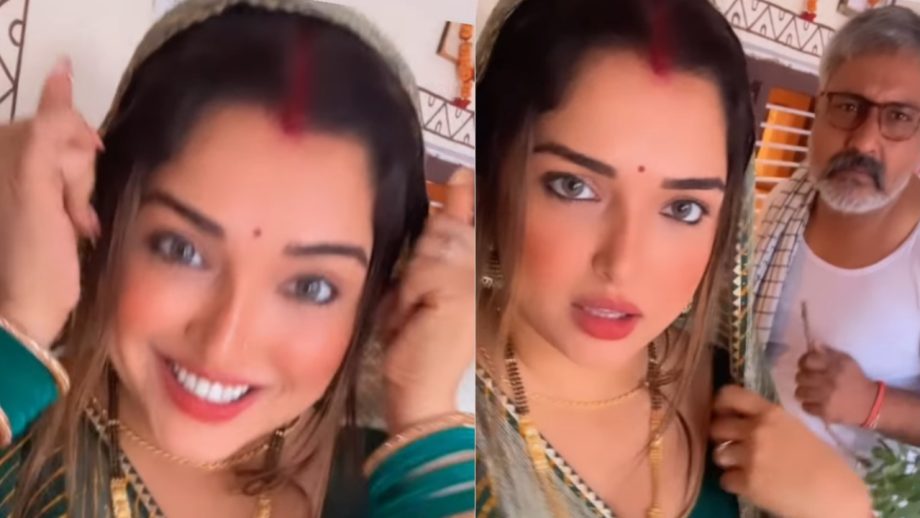 आम्रपाली दुबे ने ससुरजी से मांगी माफी, जाने क्या है माजरा आम्रपाली दुबे ने ससुरजी से मांगी माफी, जाने क्या है माजरा