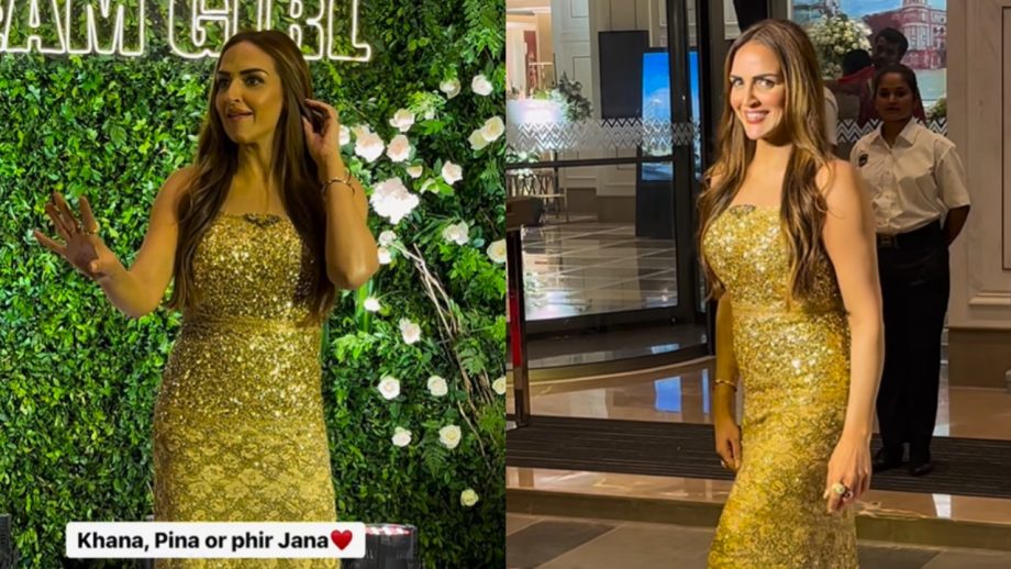 चमचमाती गाउन में ईशा देओल ने बरपाया कहर, फैंस की निंदे हुई हराम