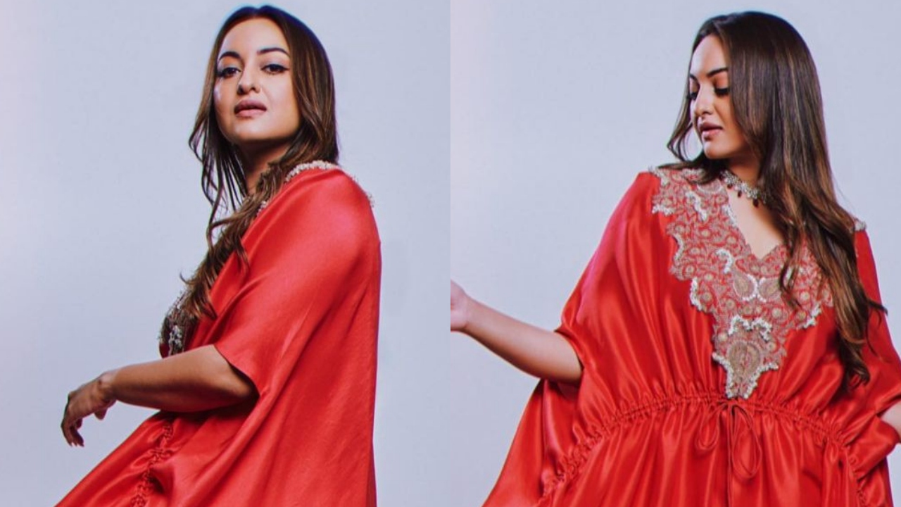 दबंग गर्ल सोनाक्षी सिन्हा ने स्कर्ट के साथ बदन पर सजाया कफ्तान कुर्ता, दिखा हसीन अवतार