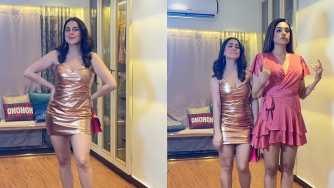 हाई हिल्स के बावजूद भी अंजुम फ़क़ीह से परेशान हुई श्रद्धा आर्या, जाने पूरा मामला