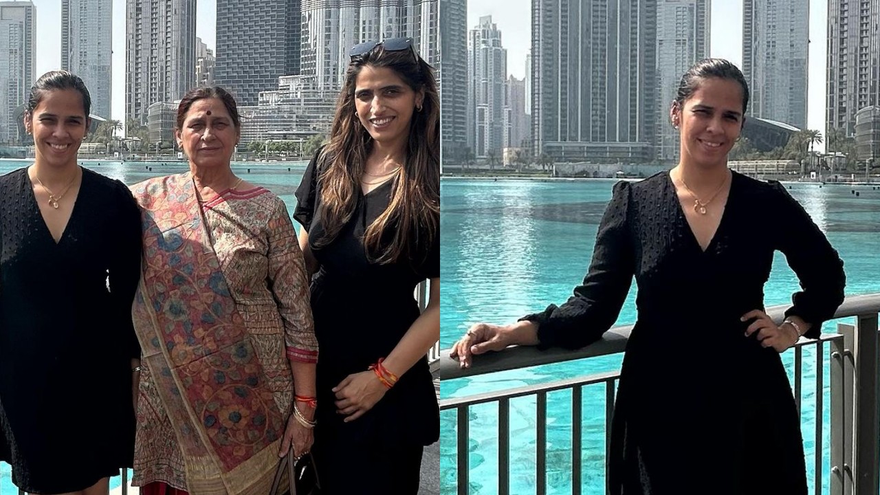 दुबई में छुट्टियों का मजा ले रही है साइना नेहवाल, परिवार के साथ साझा की मनमोहक तस्वीर