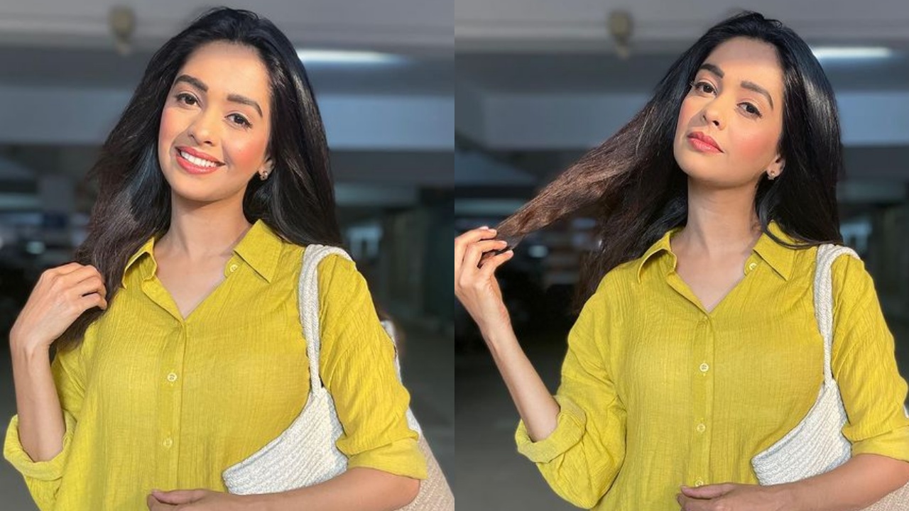 Kumkum Bhagya की Prachi उर्फ मुग्धा चाफेकर ने अपने को-ओर्ड सेट से बिखेरा ग्लैमर, देखें हसीना अदाएं