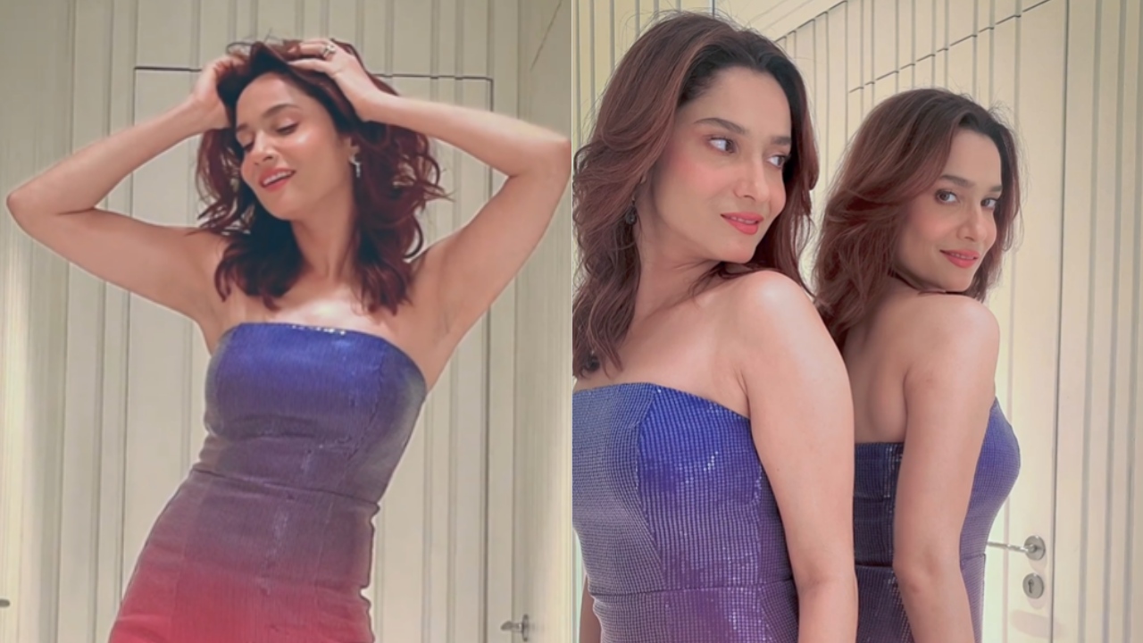 स्ट्रैपलेस बॉडीकॉन में बेहद बोल्ड लग रही है अंकिता लोखंडे, देखें वीडियो