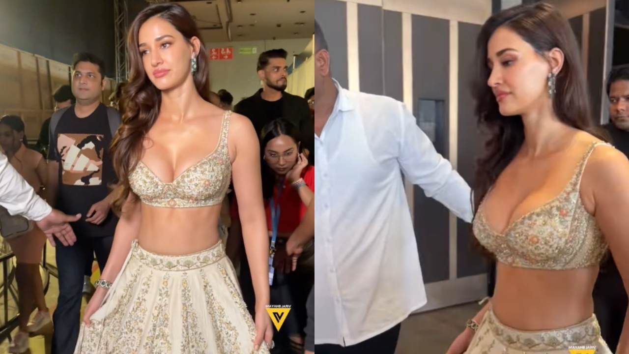 दिशा पाटनी ने कढ़ाईदार लहंगे में दिखाया अपना बोल्ड अवतार, फैन्स को हुआ गर्मी का एहसास