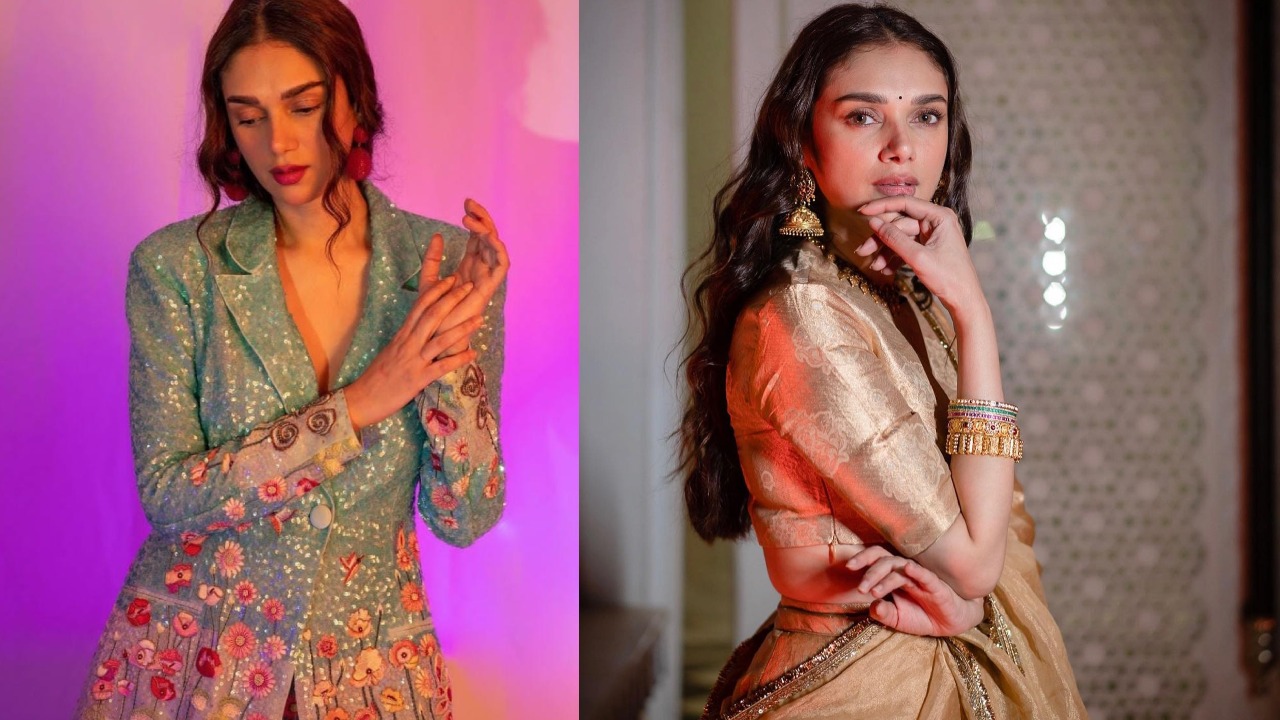 अदिति राव हैदरी के पांच आइकॉनिक लुक्स, जो उनकी सुंदरता को परिभाषित करते हैं!