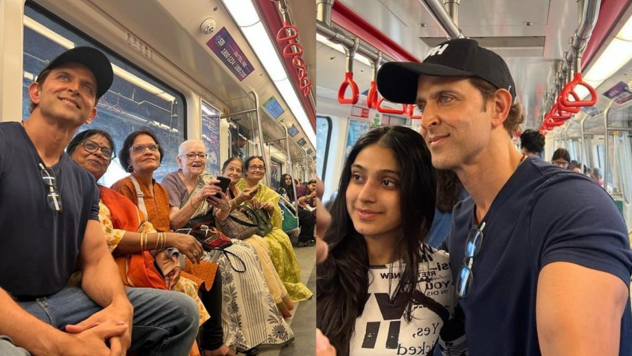 ऋतिक रोशन ने अपने फैंस को दिया बड़ा सरप्राइज, मुंबई मेट्रो में किया सफर