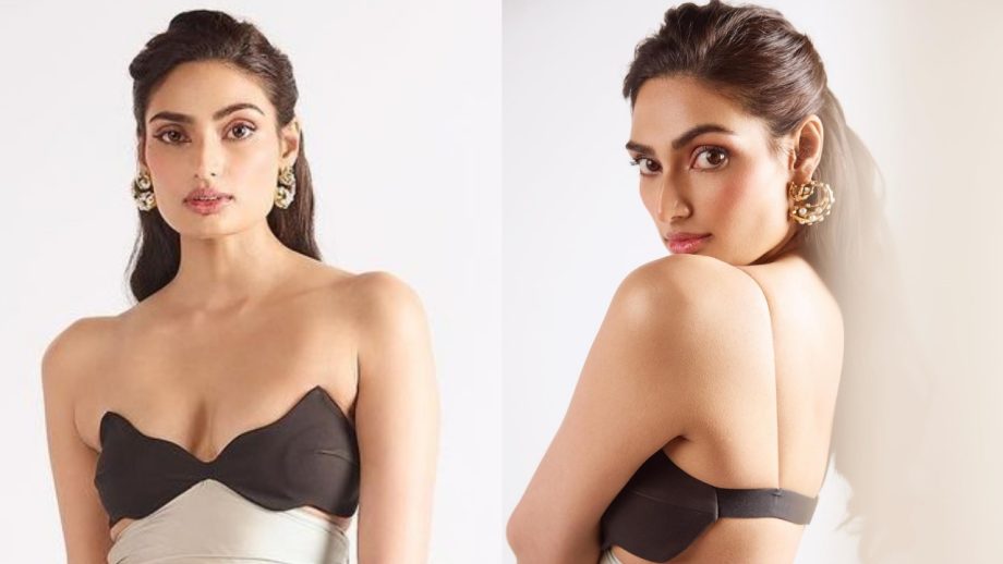 अथिया शेट्टी के साटन ड्रैस ने फैन्स की बढ़ाई बेचैनी, देखें बवाल लुक